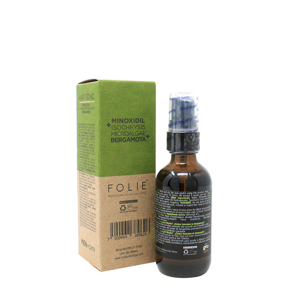 FOLIE Minoxidil hair tonic, Crecimiento capilar.